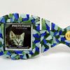 Pet Portrait Mosaic Picture fish-shaped Frame
